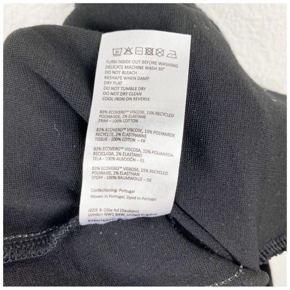 Baukjen Jay Black Pants with Lenzing Ecovero Size 6