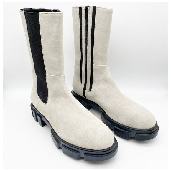 Free People Brooks Chelsea Lug Sole Booties Size 39