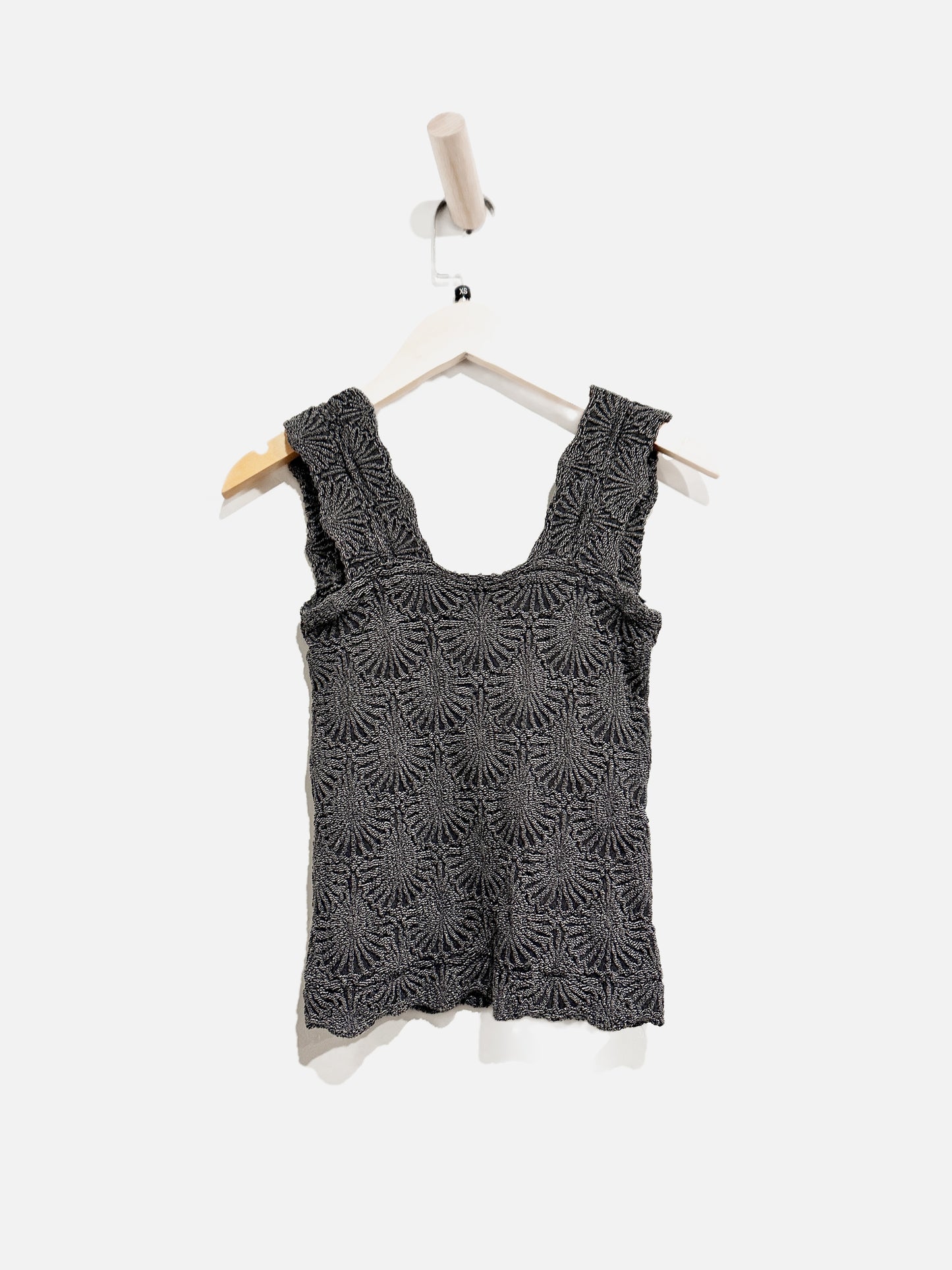 Free People Gray Love Letter Cami - XS/S