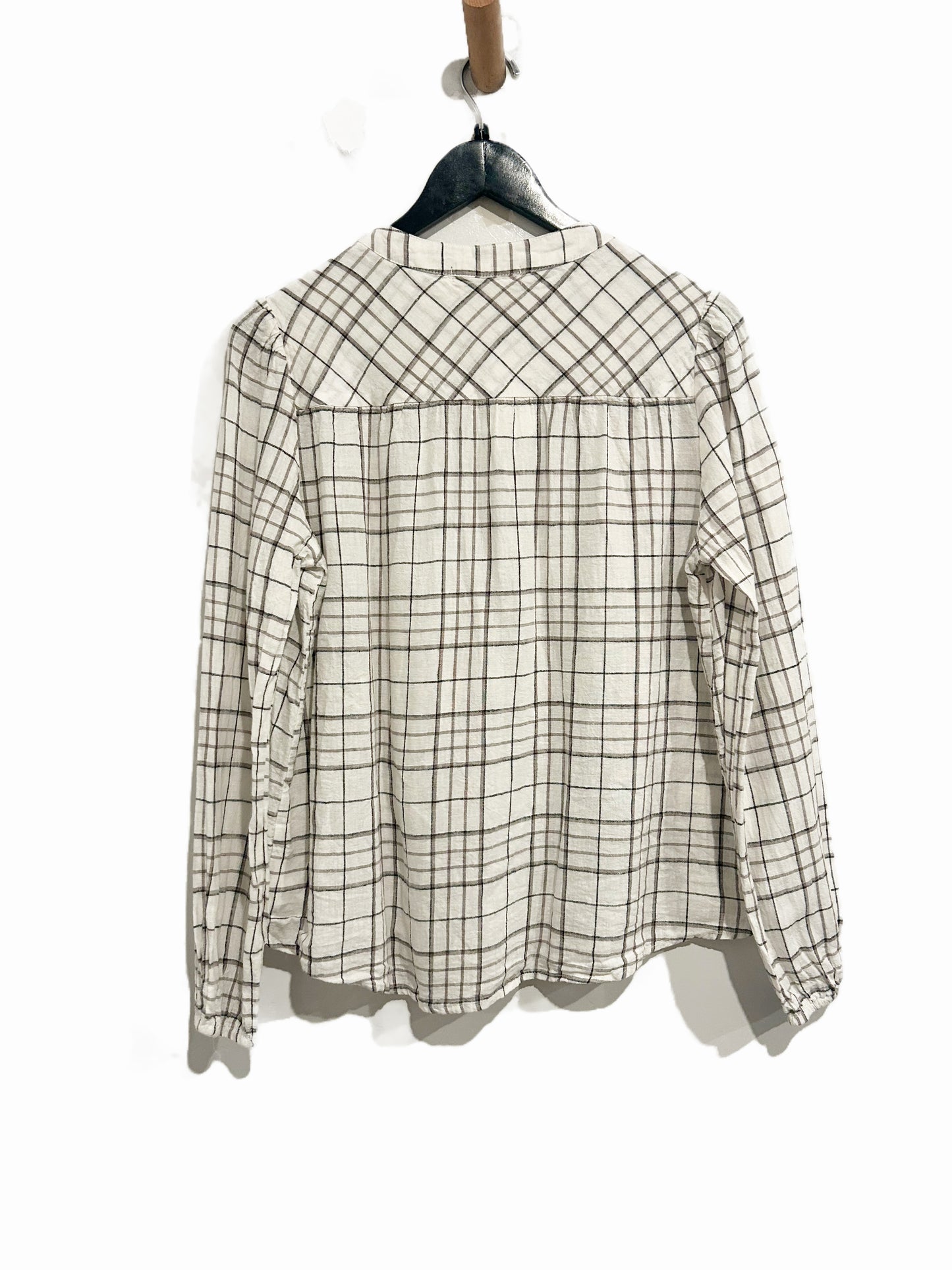Sanctuary As You Are Button Up in Window Pane - XS