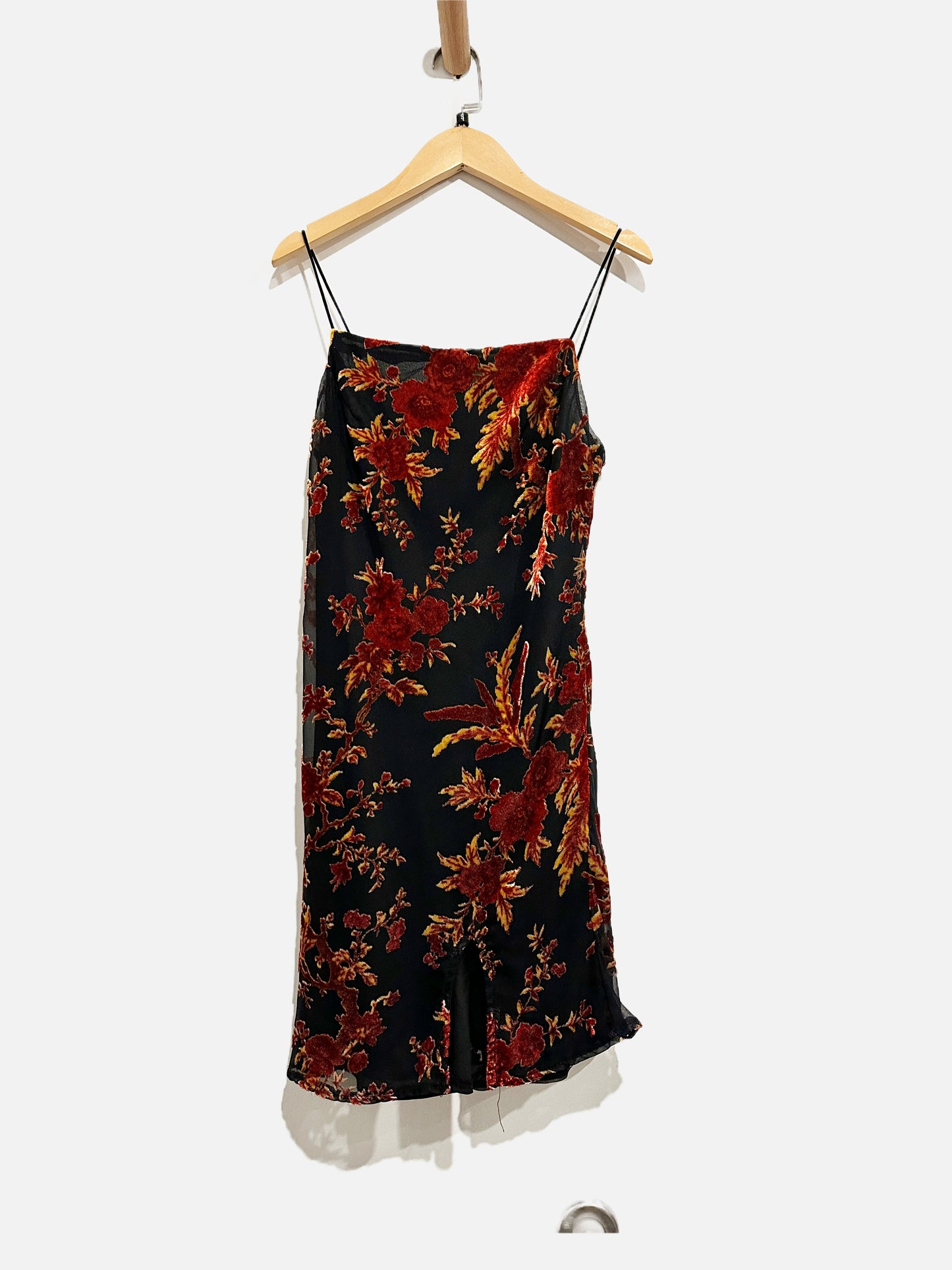 Princess Polly Black and Red Velvet Mini Dress - 4