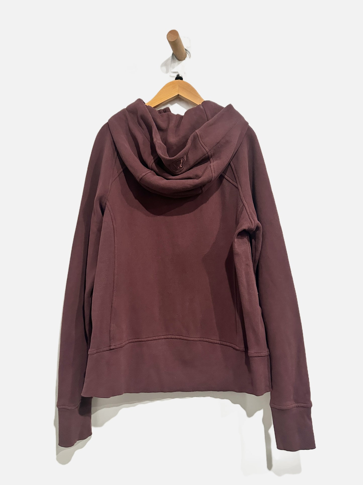 Lululemon Scuba Hoodie Light Cotton Fleece in Dark Adobe - 10