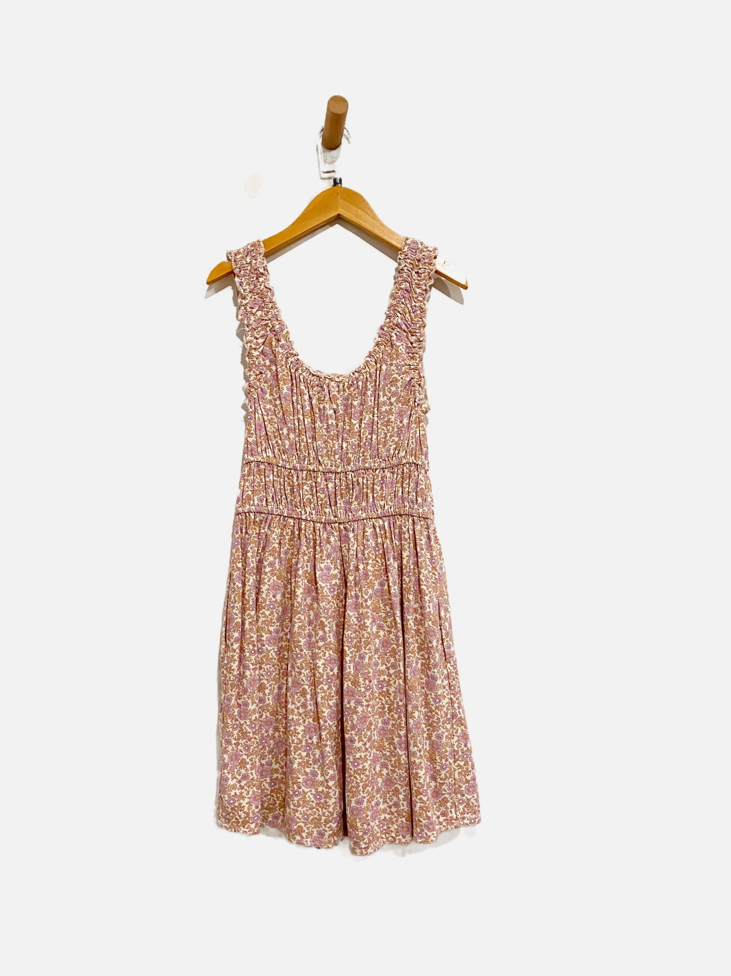 American Eagle Purple Floral Mini Dress - XS