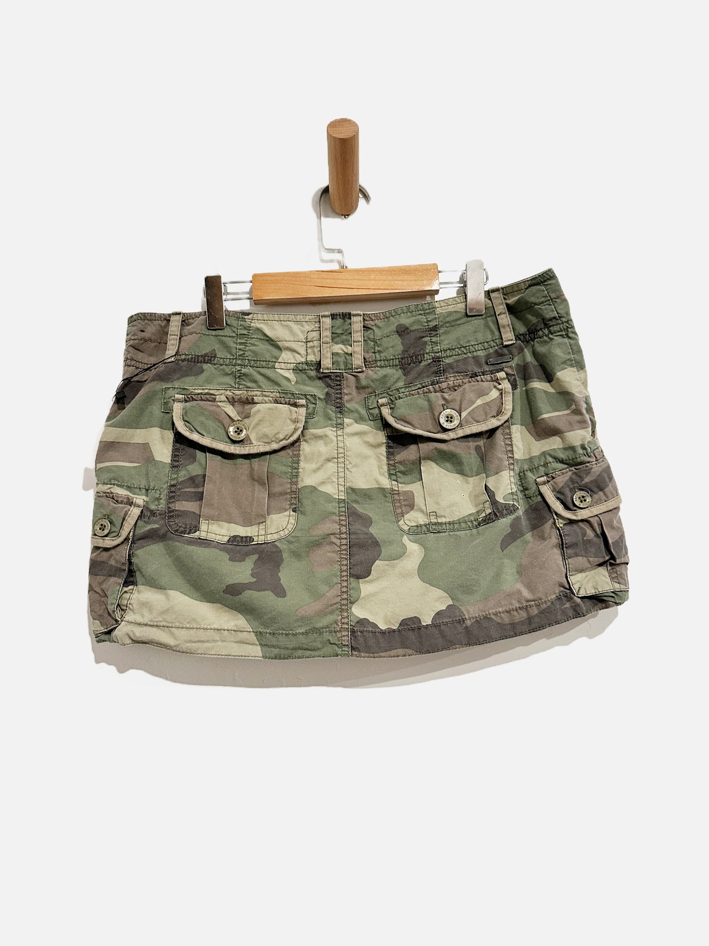 Abercrombie & Fitch Y2K Camo Mini Skirt - 6