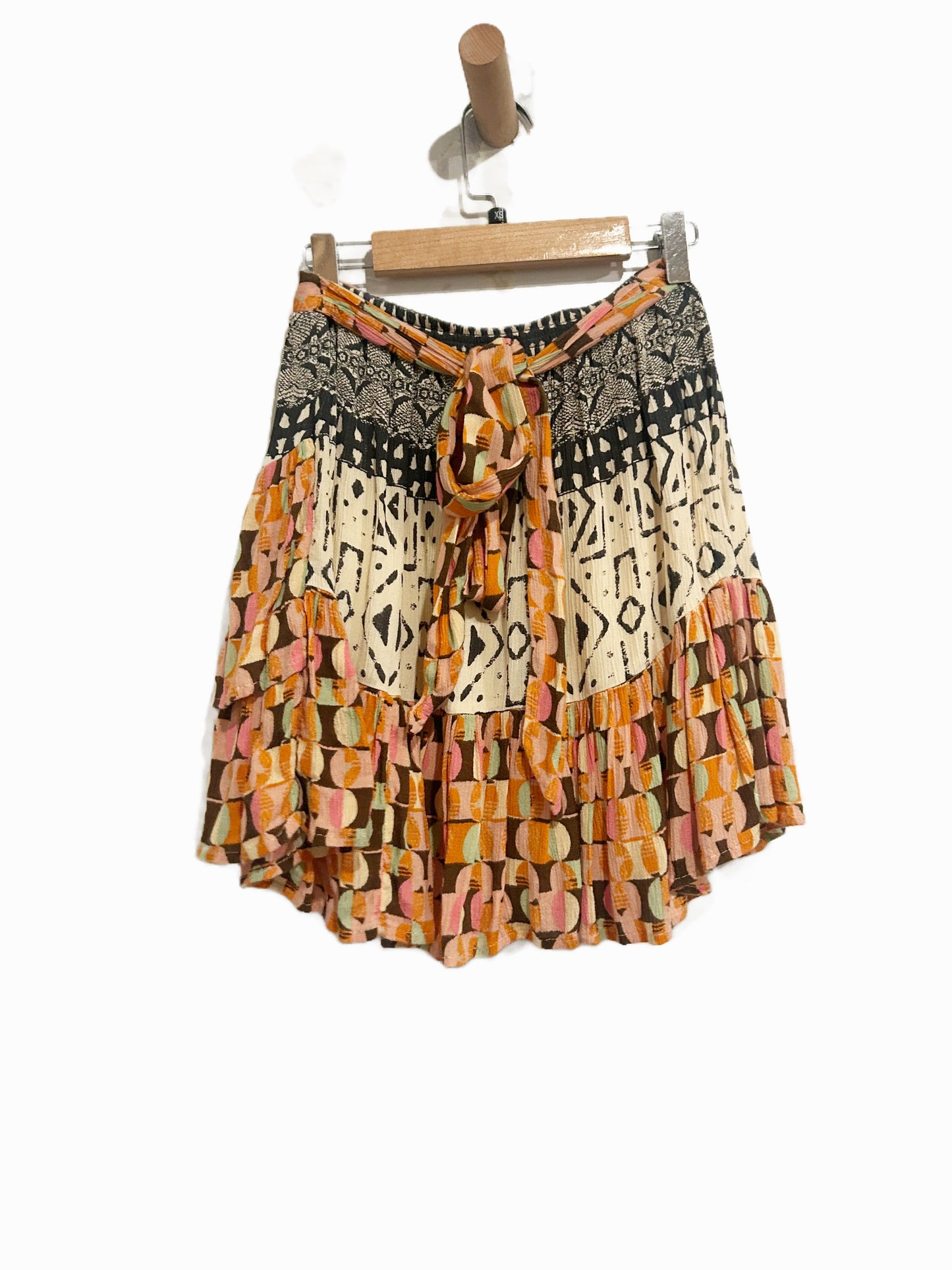 Free People Naomi Printed Skirt Set - XS