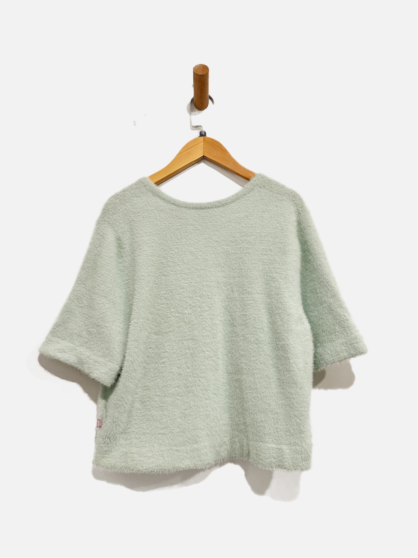 Levi’s Blue Fuzzy SS Cardigan - XL