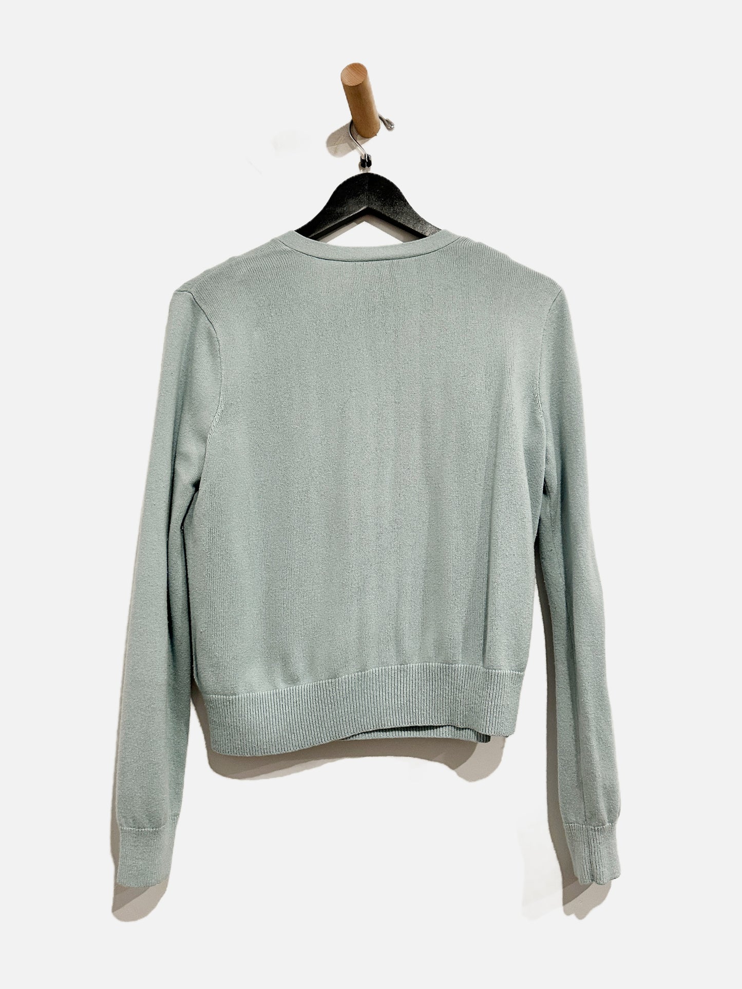 Ralph Lauren Blue Silk/Cashmere Cardigan and Tank Set- Medium