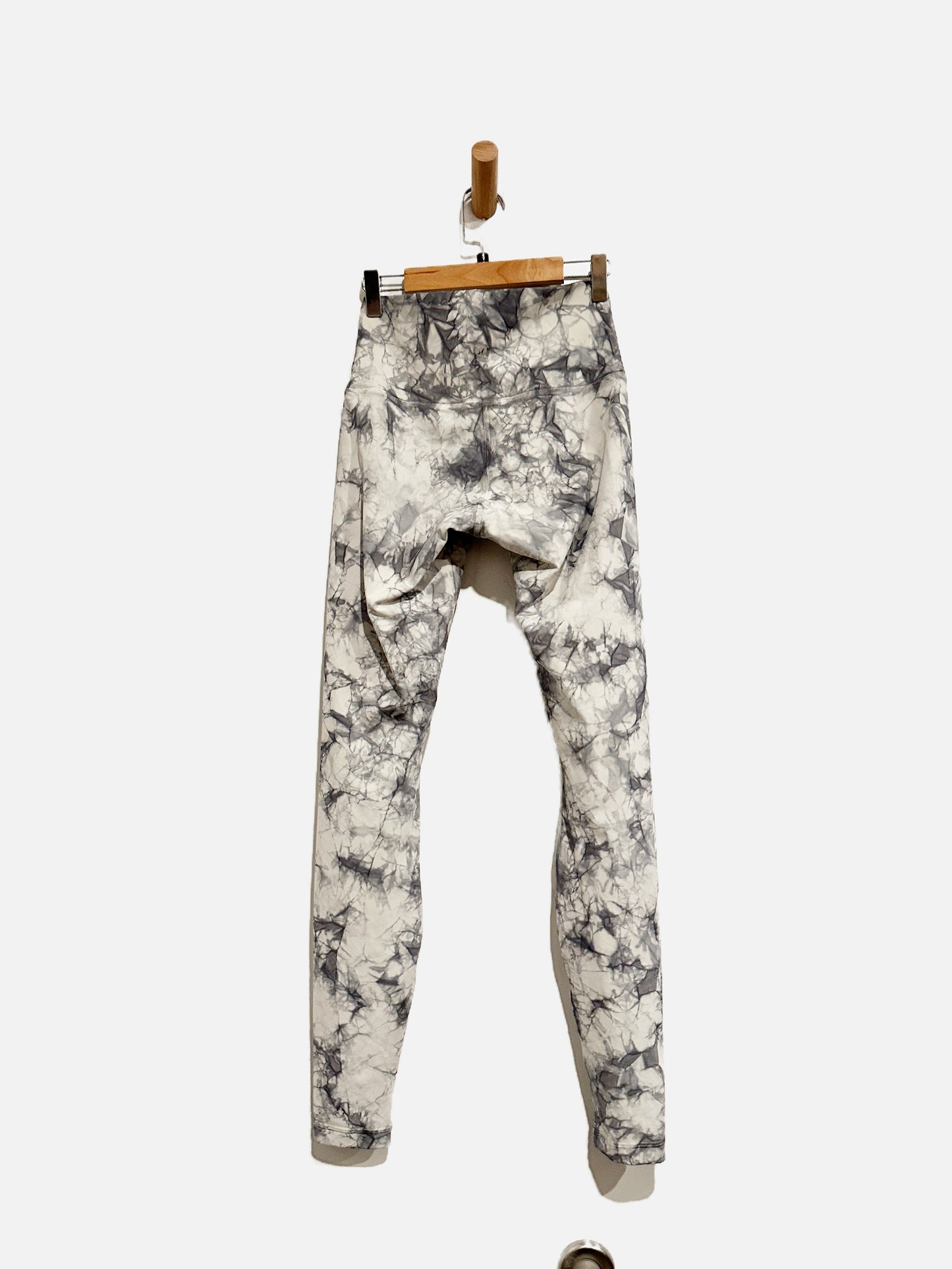 Lululemon Wunder Under Gray Marled Leggings - 4