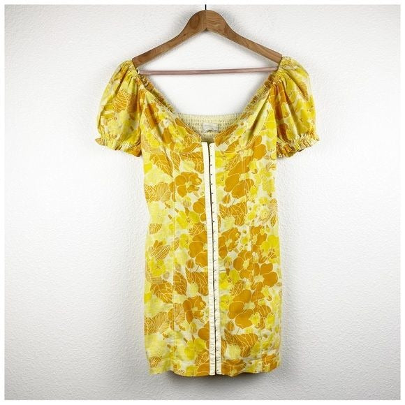 Urban Outfitters Britney Hook & Eye Mini Dress Size Small
