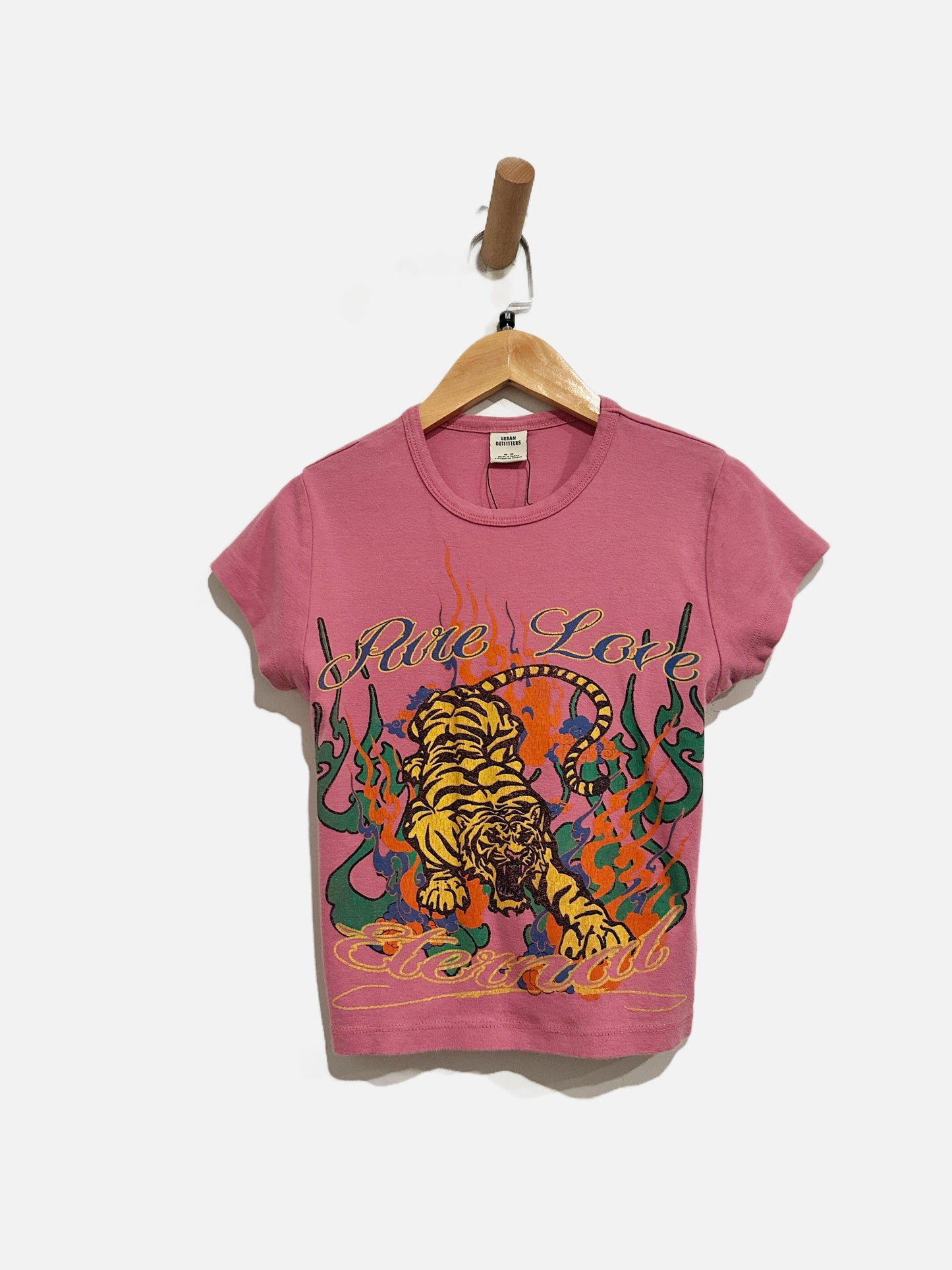 Urban Outfitters Pink Tiger Tee - Medium