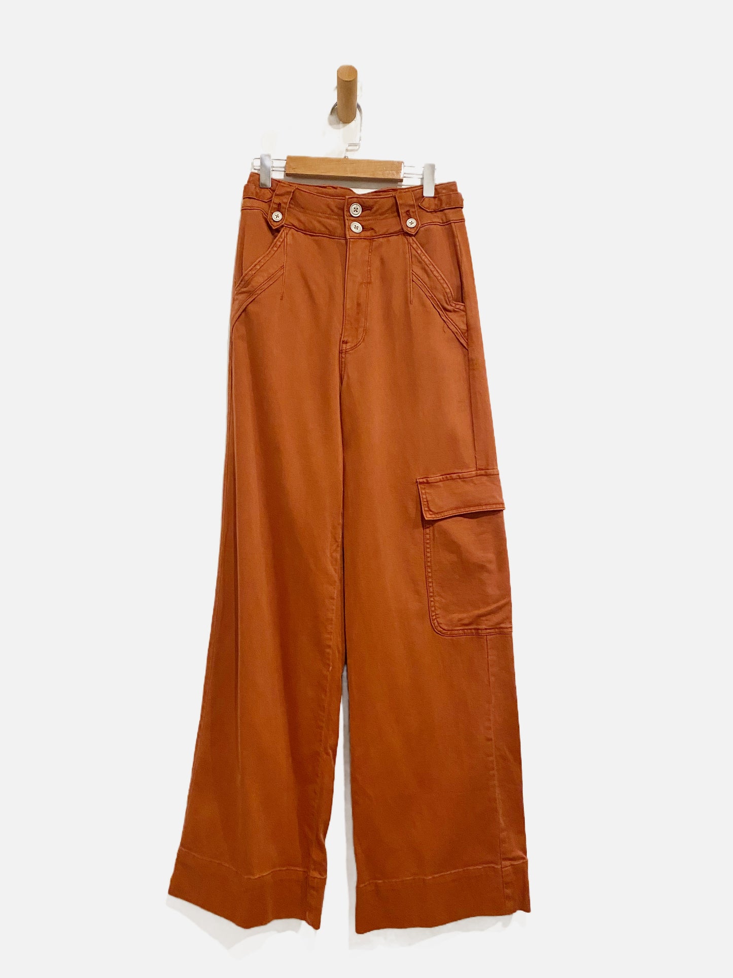 Anthropologie Pilcro High and Wide Stretch Pants - 24T