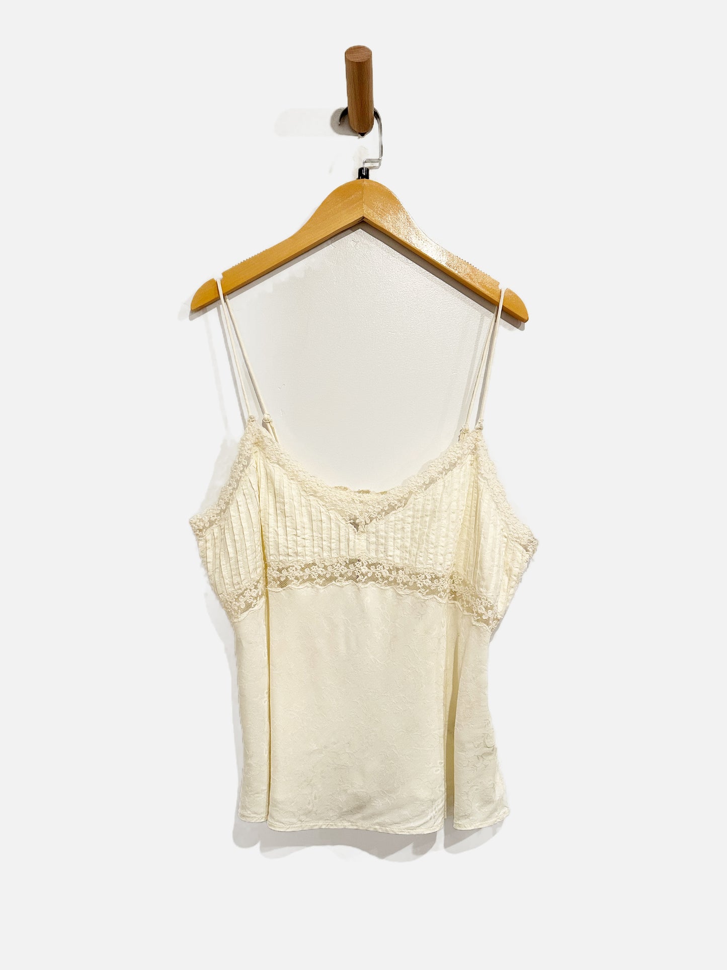 Urban Outfitters Cream Lace Tank - Large