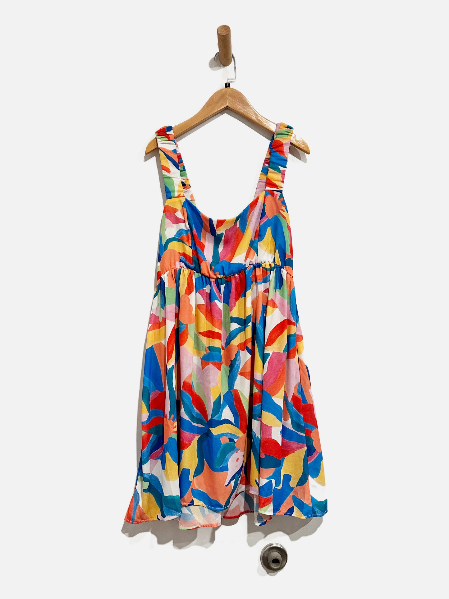 Show Me Your Mumu Colorful Mini Dress - Large