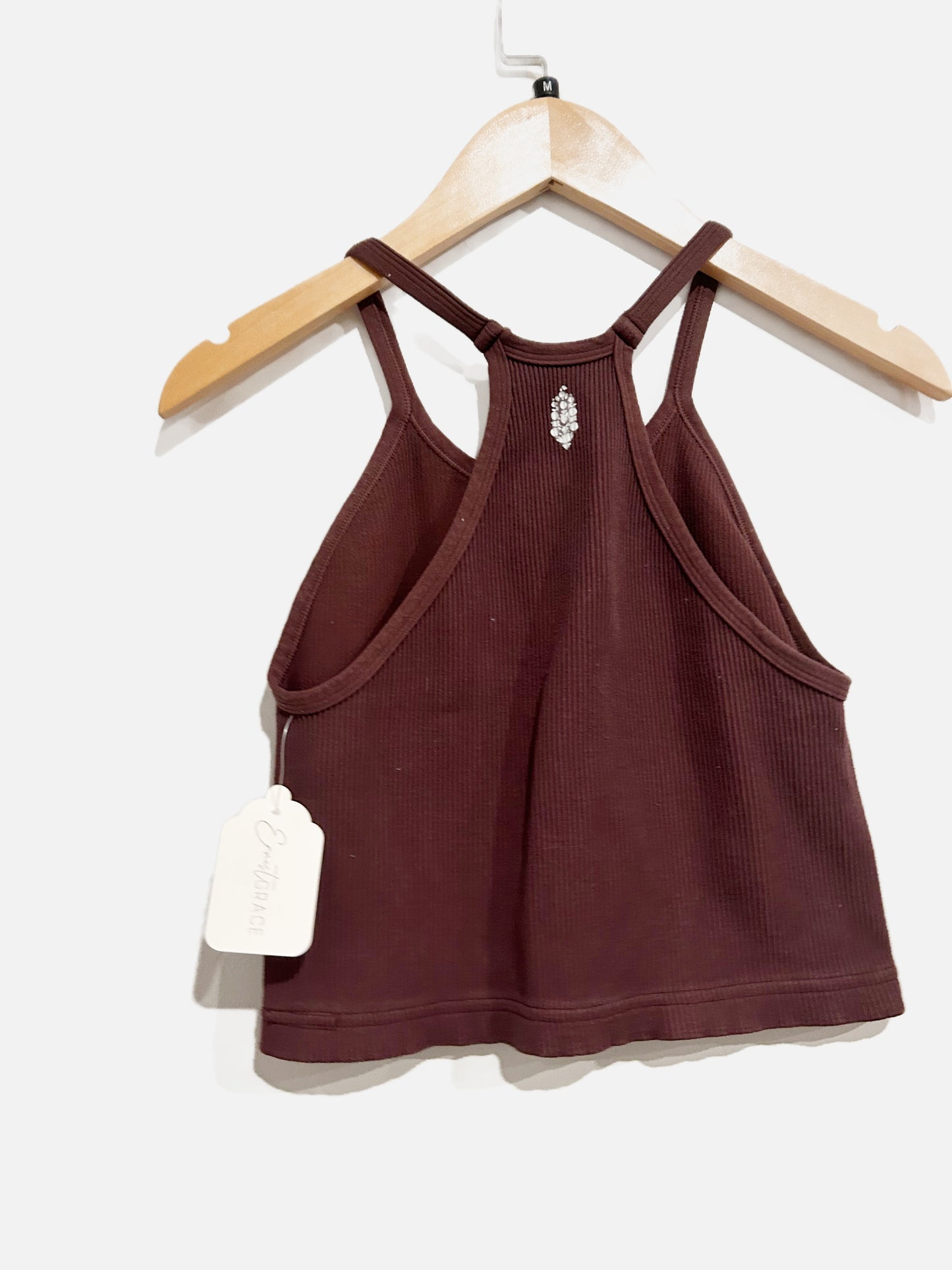 Free People Movement Purple Ribbed Tank - M/L
