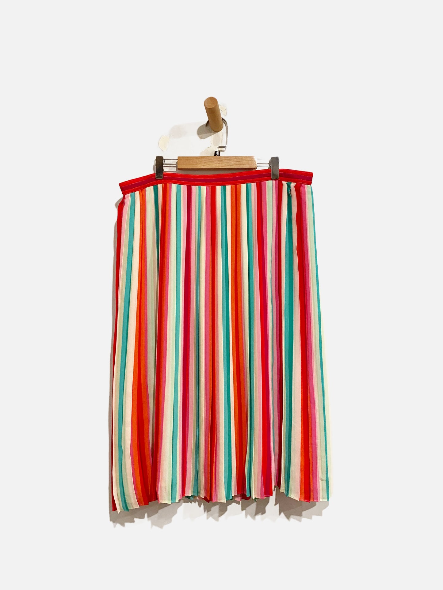 J.Crew NWT Multicolor Pleated Skirt - 14