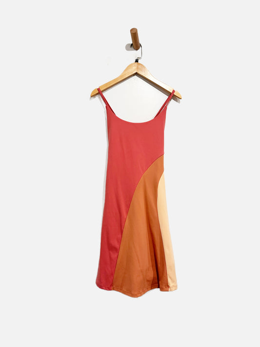 Halara Pink Colorblock Activewear Dress - Small