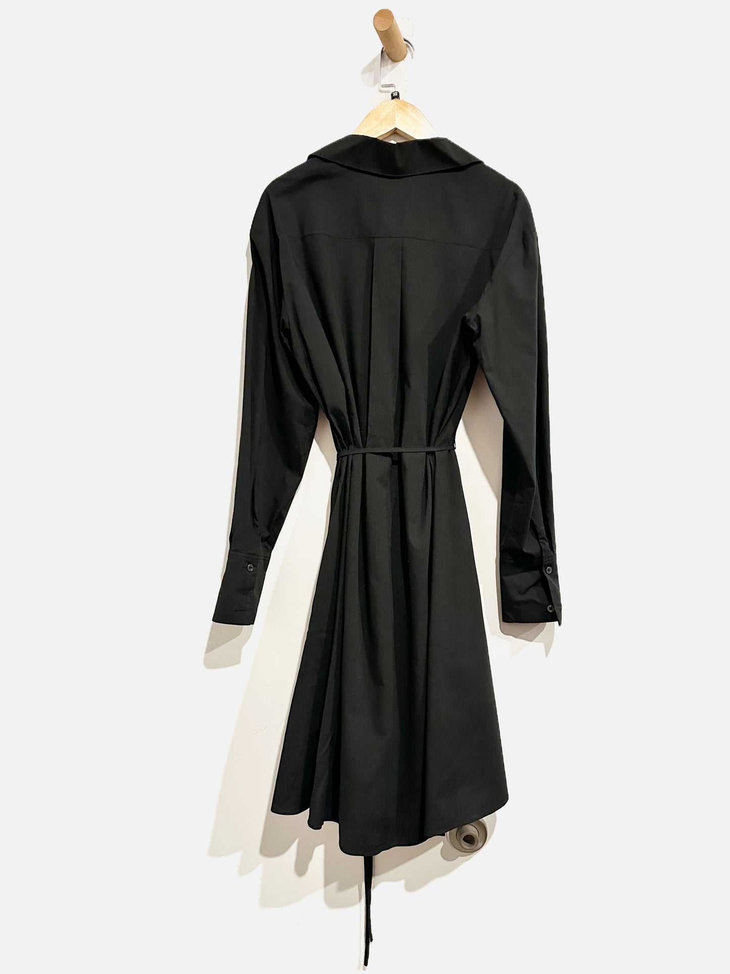 Madewell NWT Black LS Cotton Mini Dress - XS