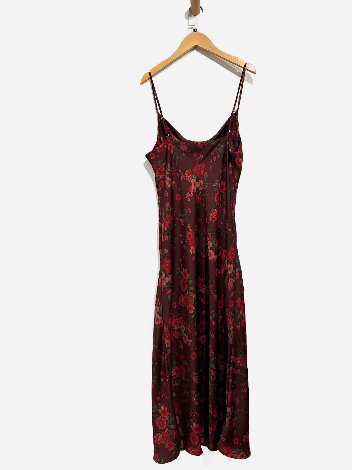 Altar’d State Purple Floral Midi Dress - Medium