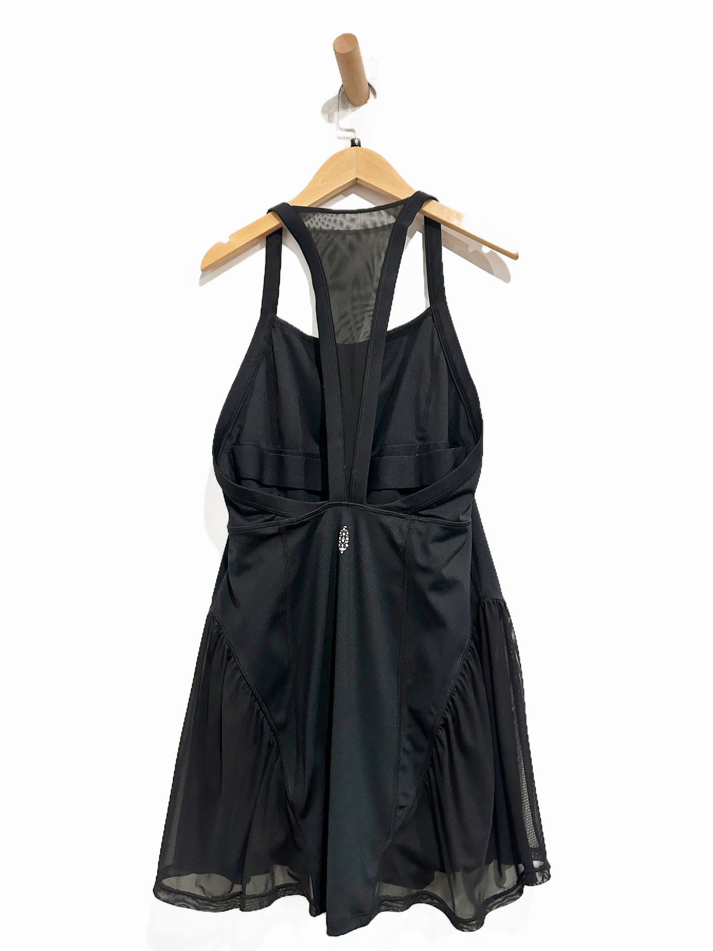Free People Movement Own It Tennis Dress in Black - Medium