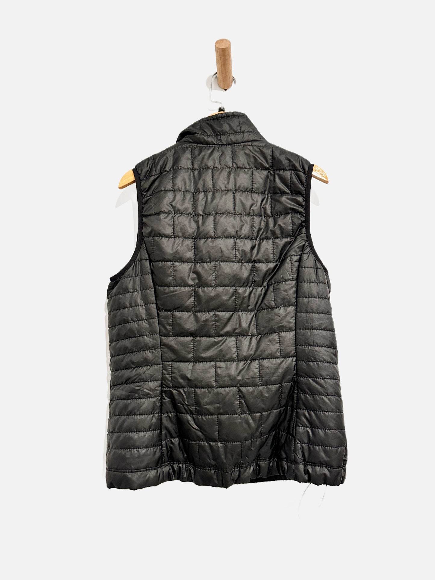 Patagonia Black Quilted Down Vest - Small