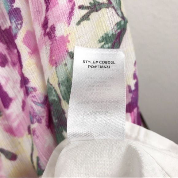 Lulus NWT Floral One Shoulder Dress Size XL
