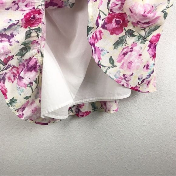 Lulus NWT Floral One Shoulder Dress Size XL