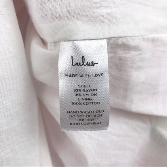 Lulus NWT Floral One Shoulder Dress Size XL