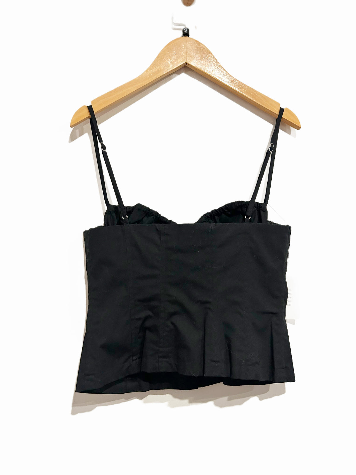 Lovers + Friends Maci Bustier Top in Black - Small