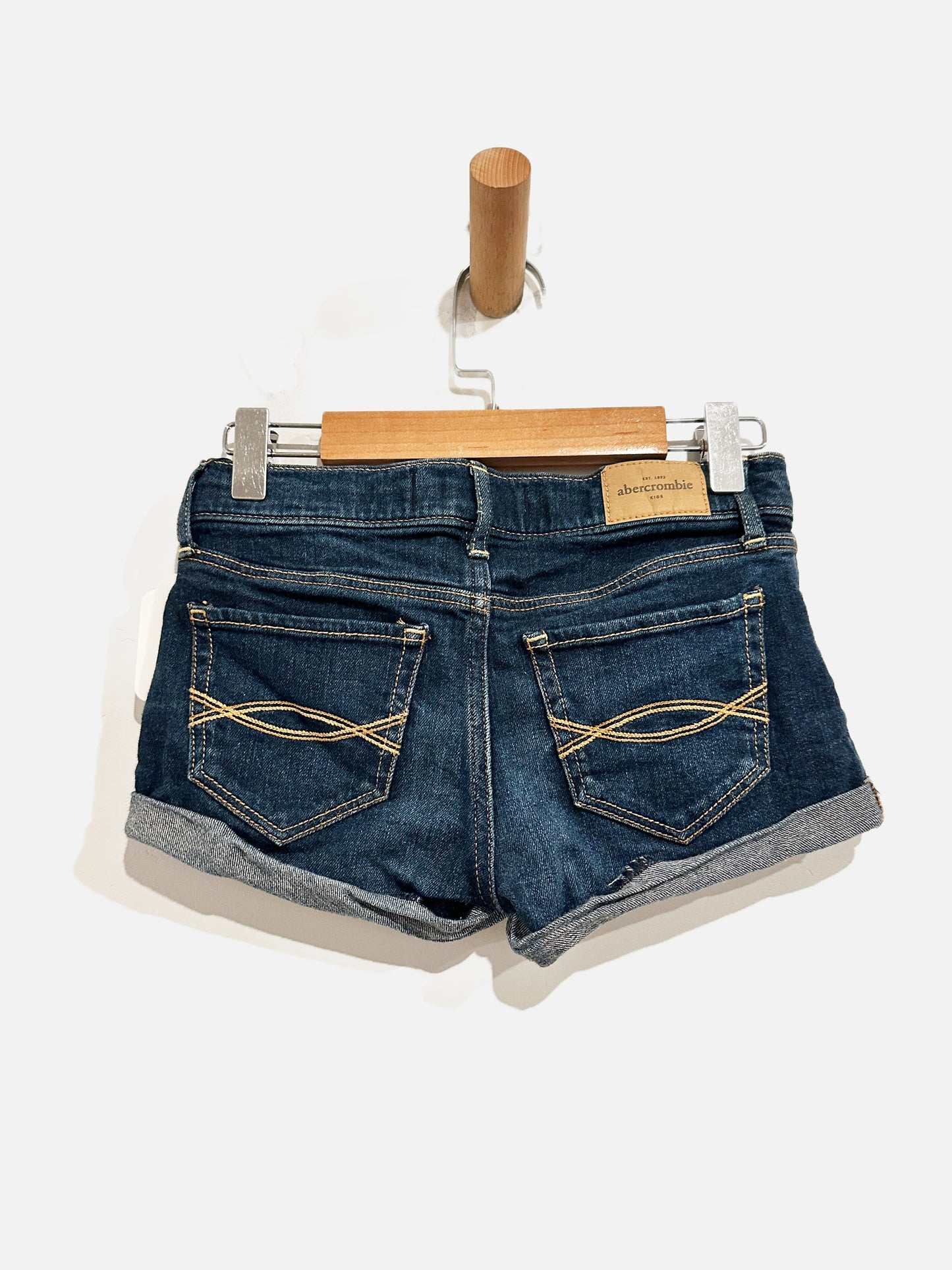 Abercrombie Kids Blue Cuffed Shorts -12