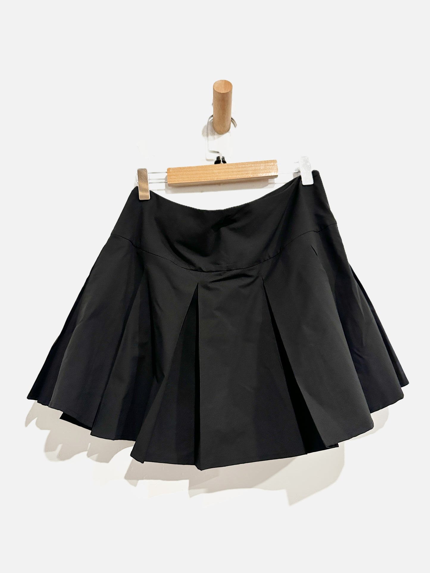 Halara NWT Black Pleated Mini Skirt - Medium