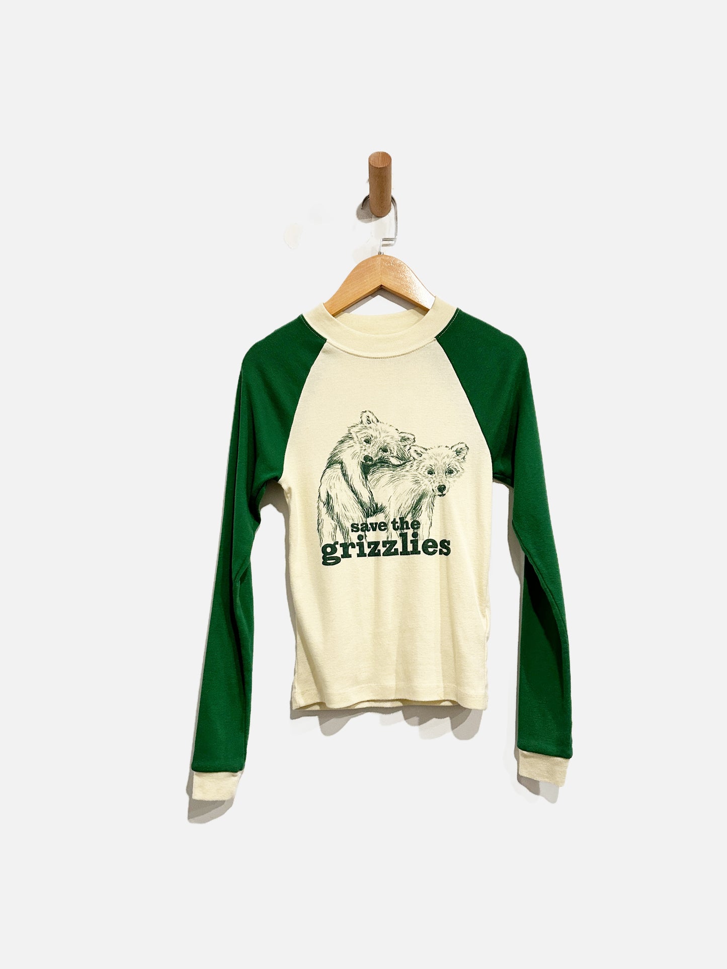 UO “Save the Grizzlies” Baseball Tee - Small