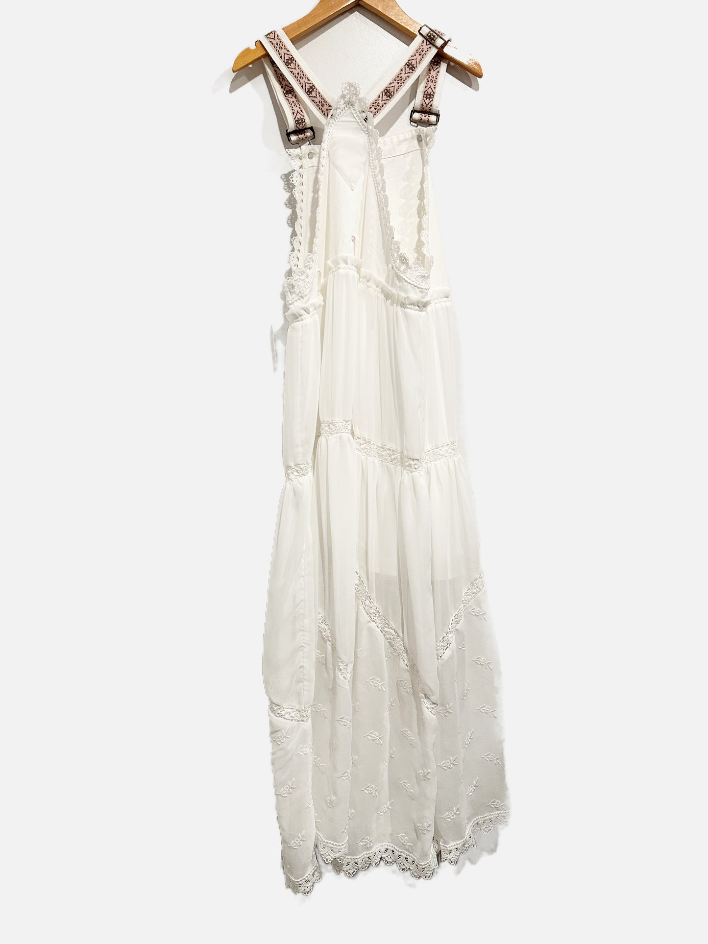 NN White Apron Dress - XS