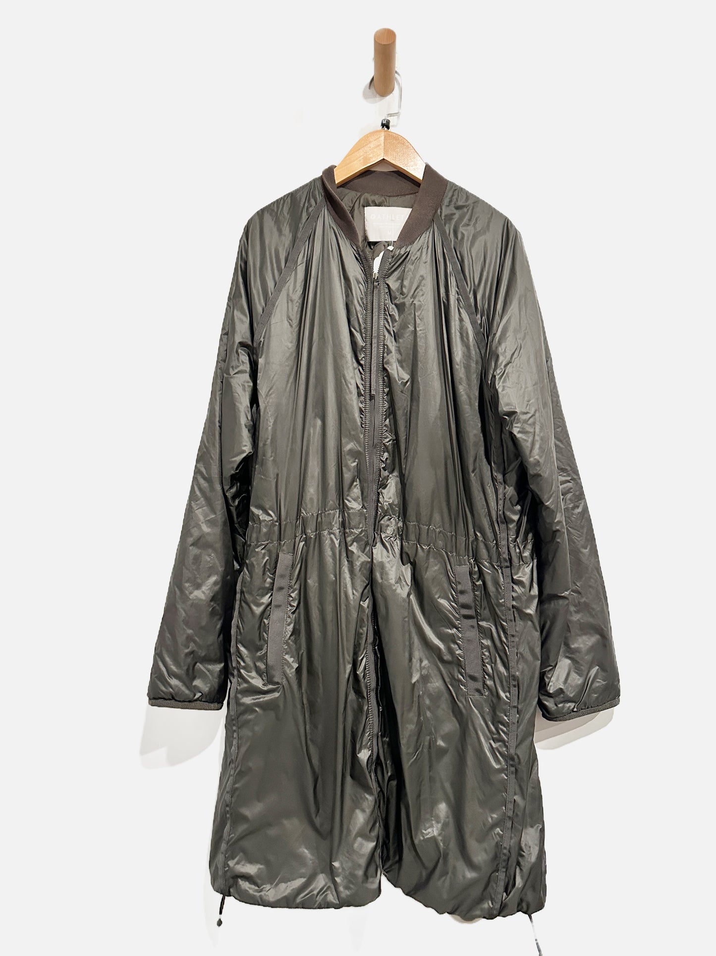 Athleta Insulated Parka in Olive Green - Medium