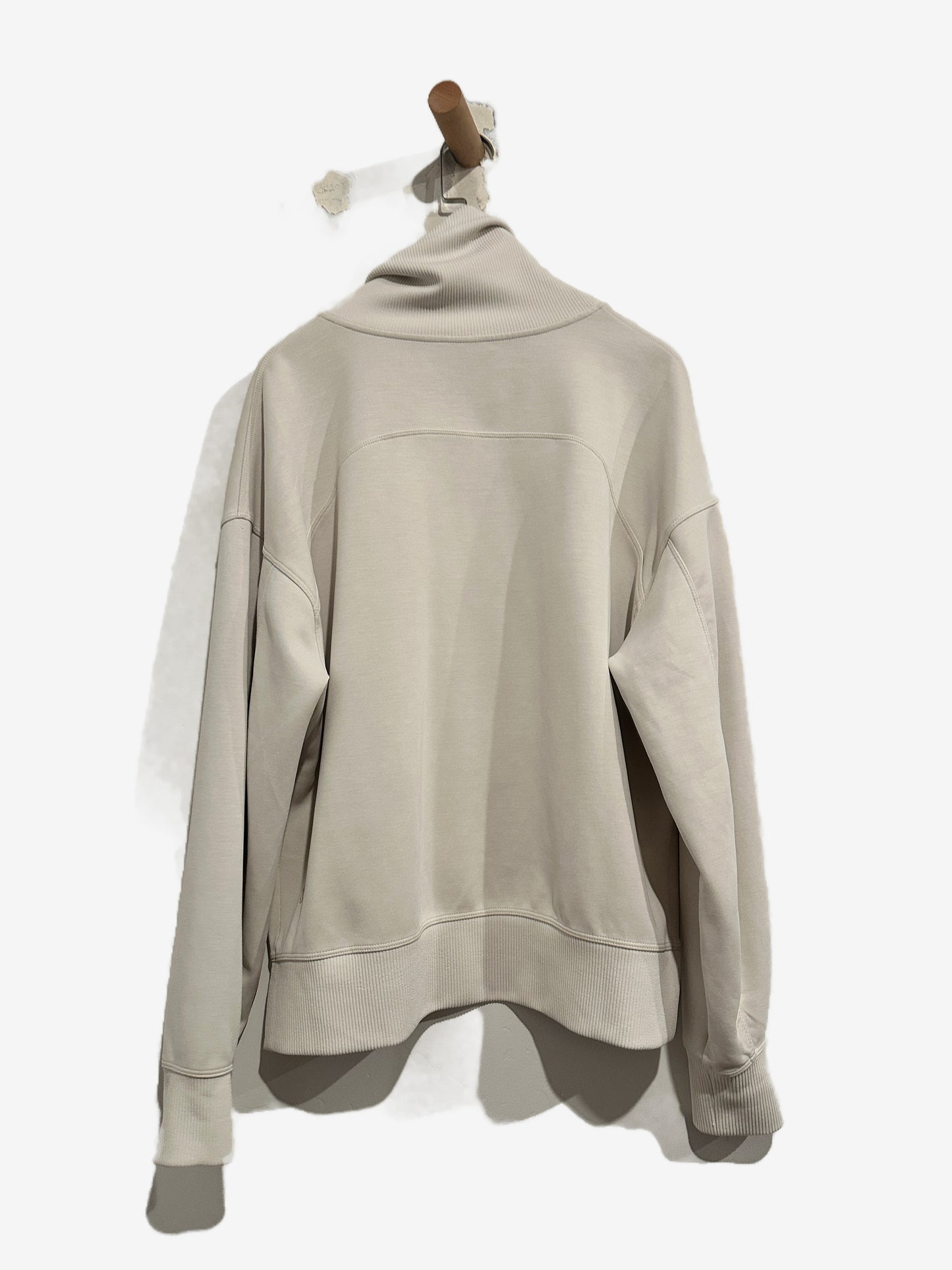 Lululemon Softstreme Turtleneck Pullover in White Opal - 2