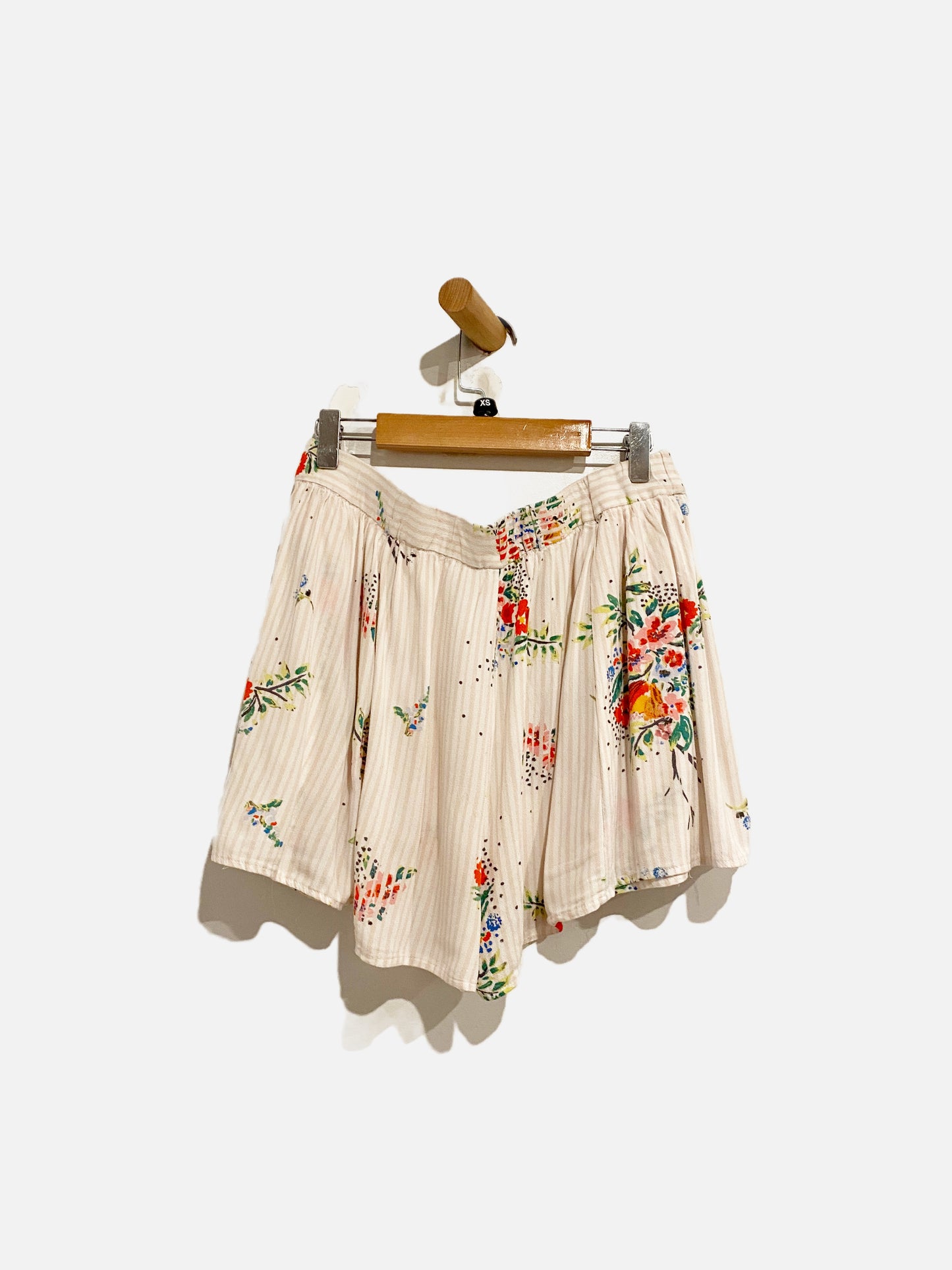 Free People Floral Flowy Shorts - XS