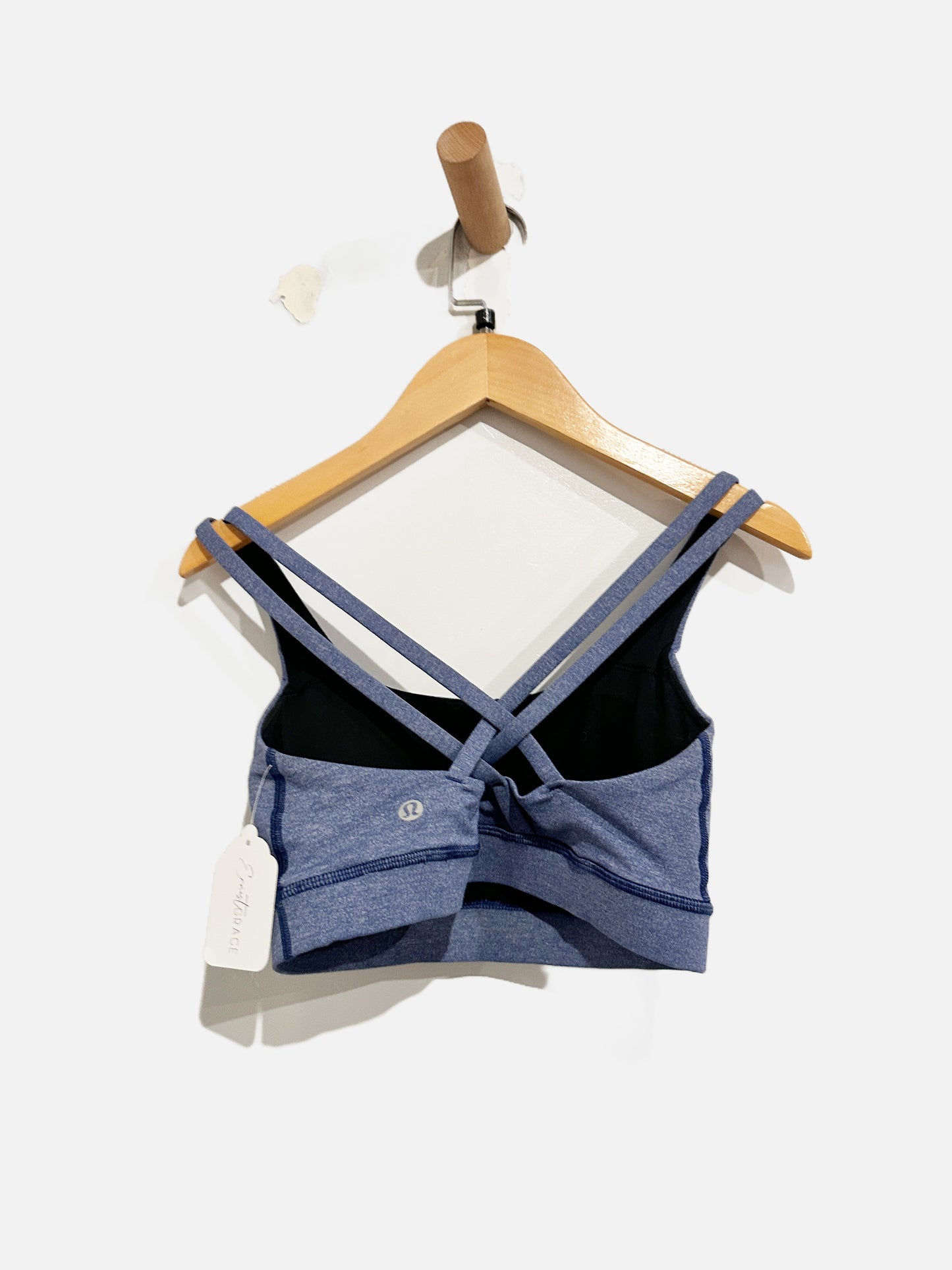 Lululemon Energy Bra *Medium Support, B–D Cup in Heathered Larkspur Blue - 4