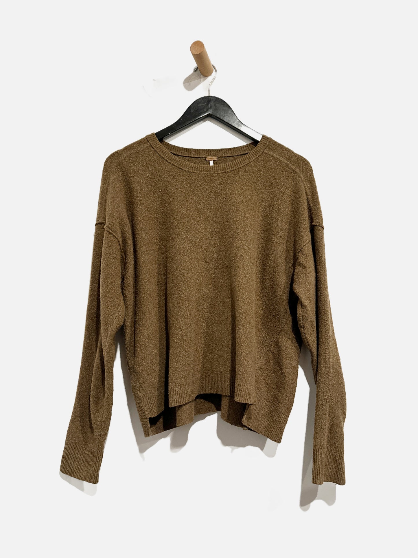 Free People Luna Pullover in Brown - Small