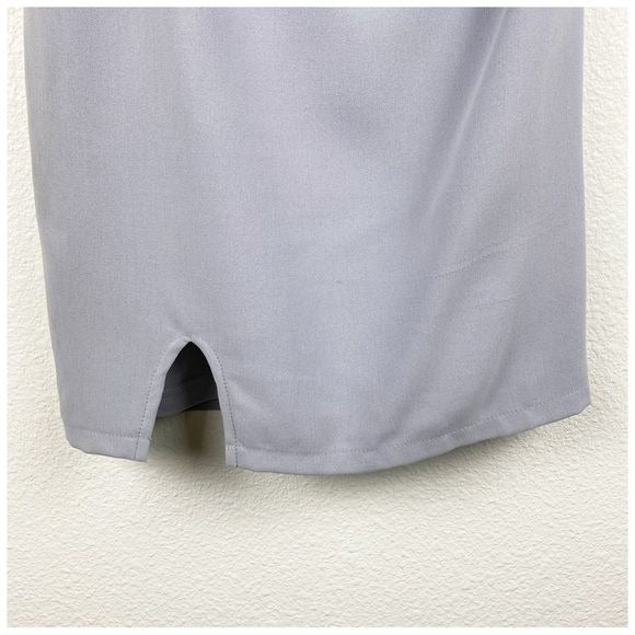 Superdown Jenna One Shoulder Dress in Grey Size Small