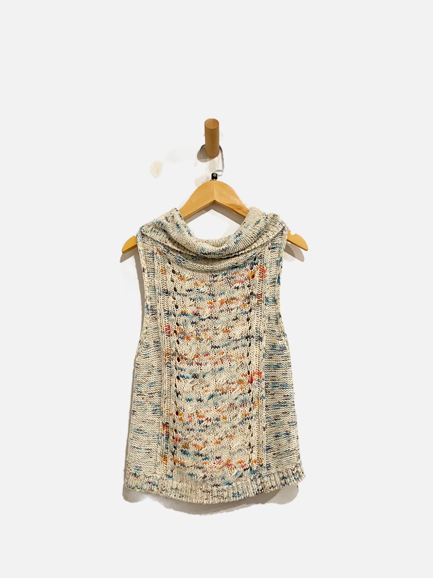 Anthropologie Pilcro Rainbow Knit Sleeveless Top - XXS