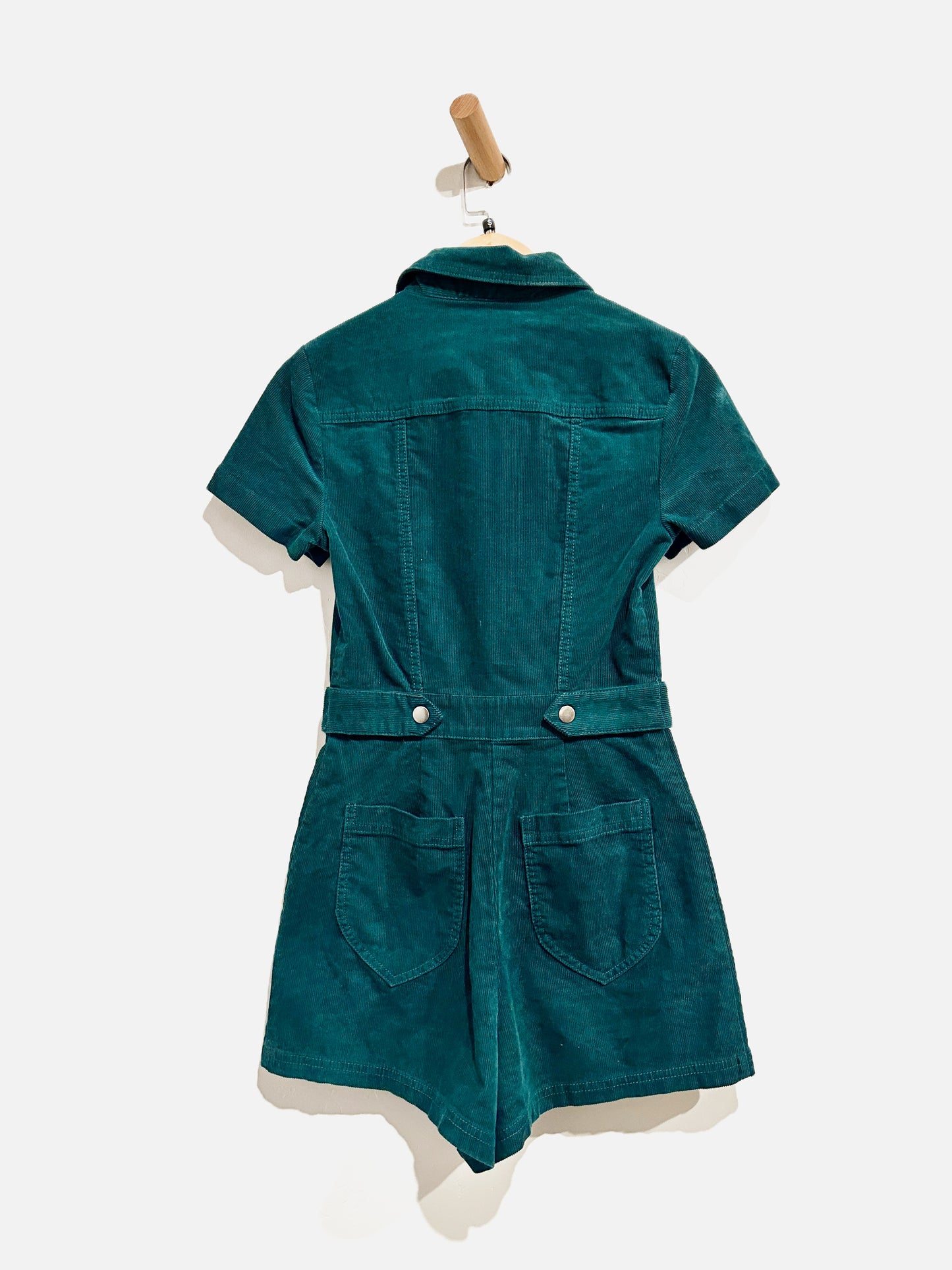 Urban Outfitters Tyson Green Corduroy Romper - Small