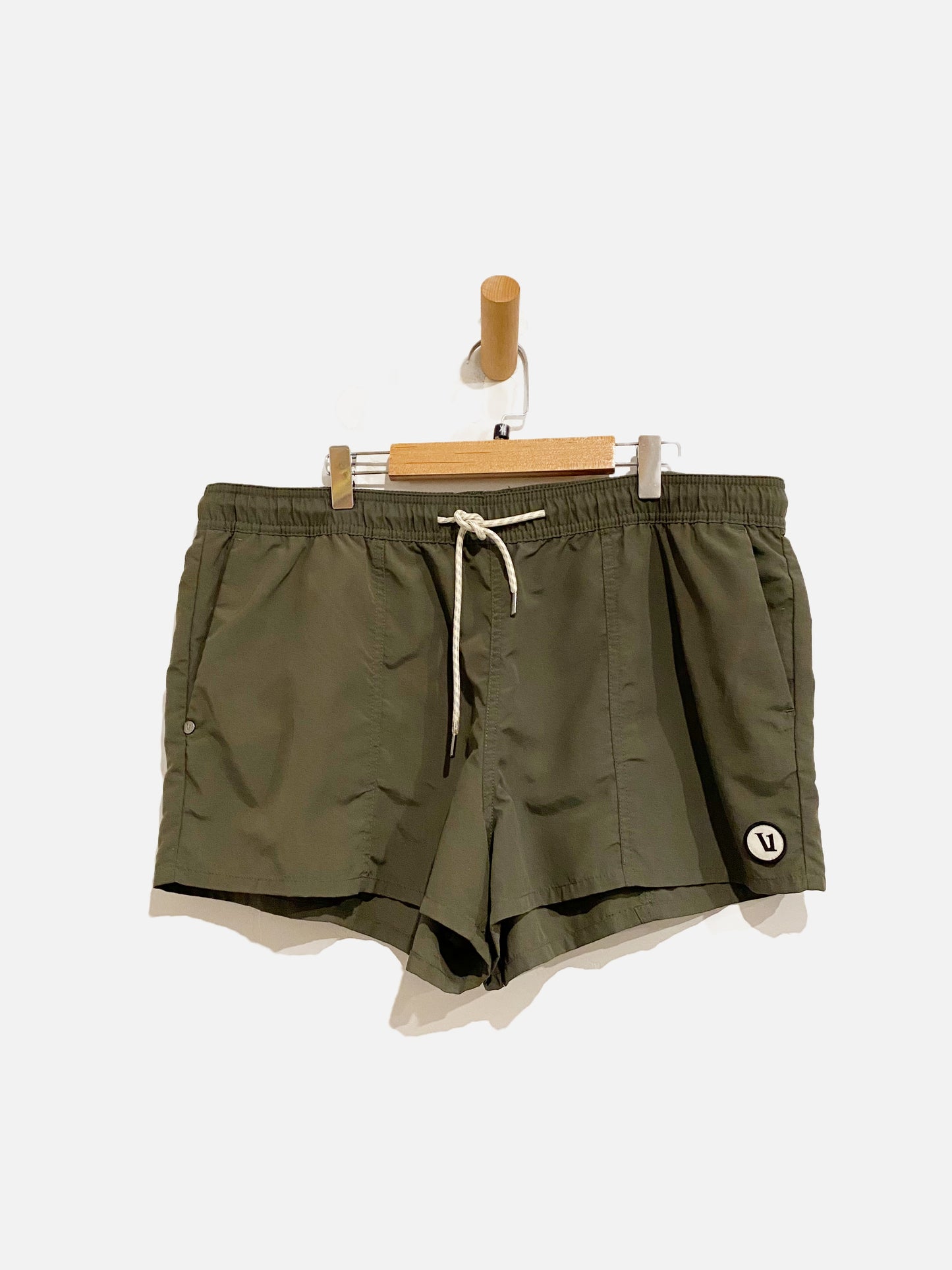 Vuori Sunwashed Green Shorts - XL