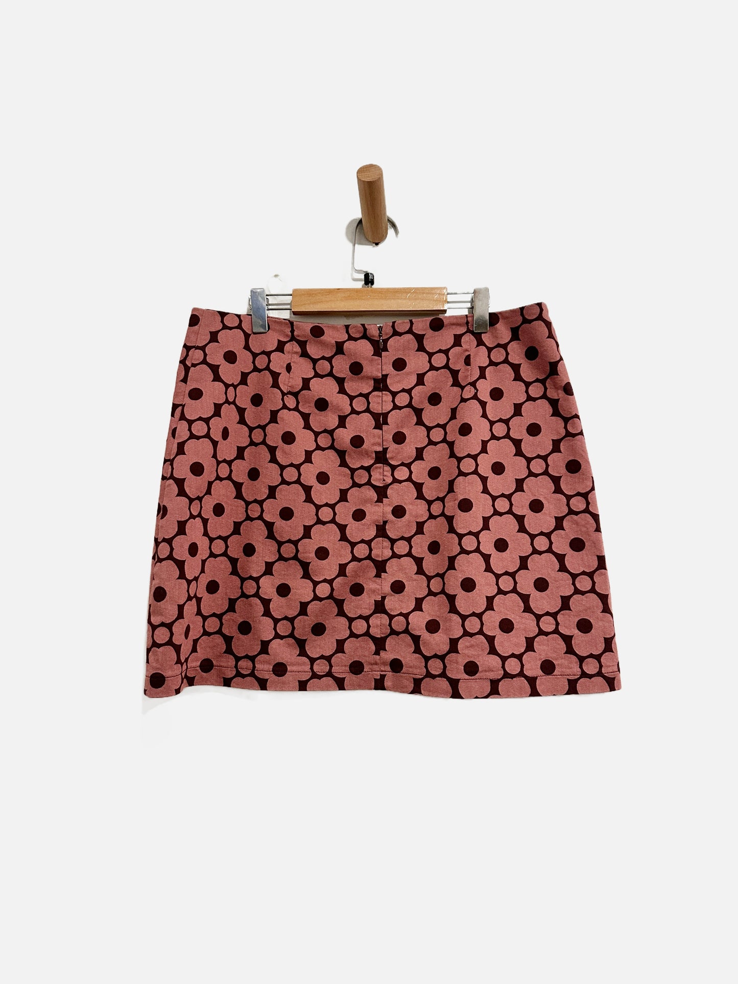 Urban Outfitters Pink Floral Mini Skirt - Large