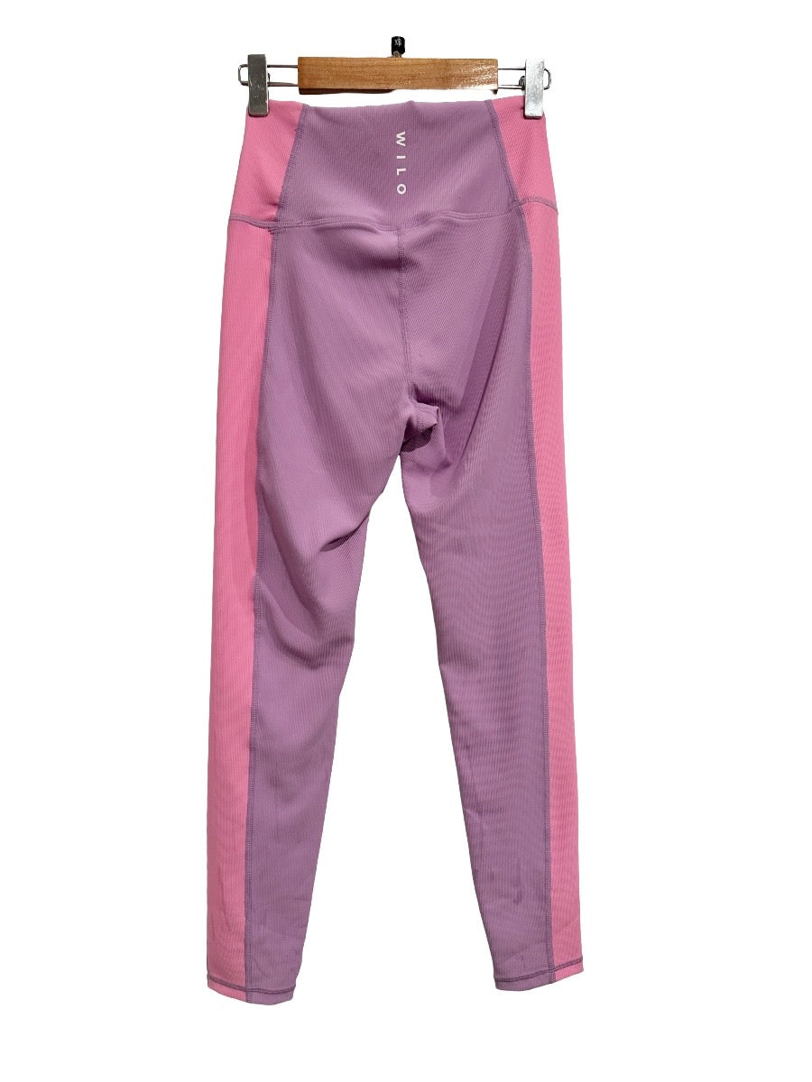 Wilo The Label NWT Purple and Pink Sports Bra and Leggings Set - XS