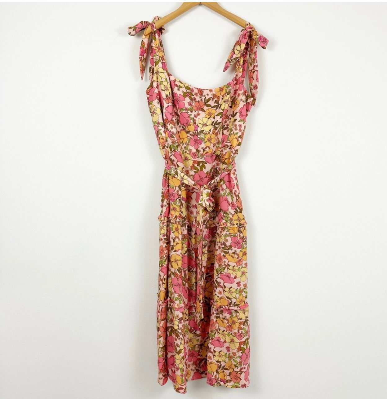 Show Me Your Mumu Toluca Midi Dress Size XXL