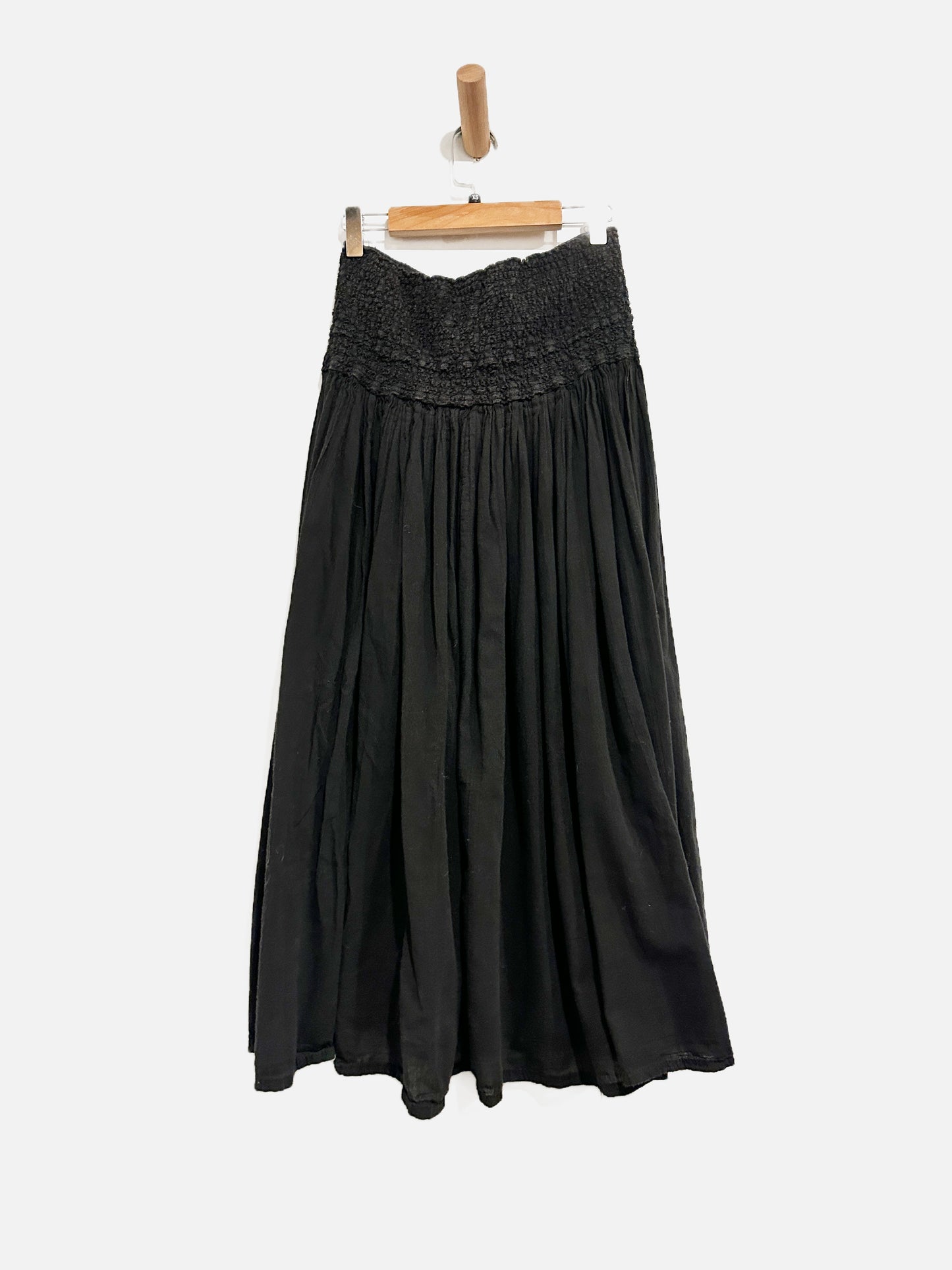 Jen’s Pirate Booty for Free People Black Lace Up Midi Skirt - XS