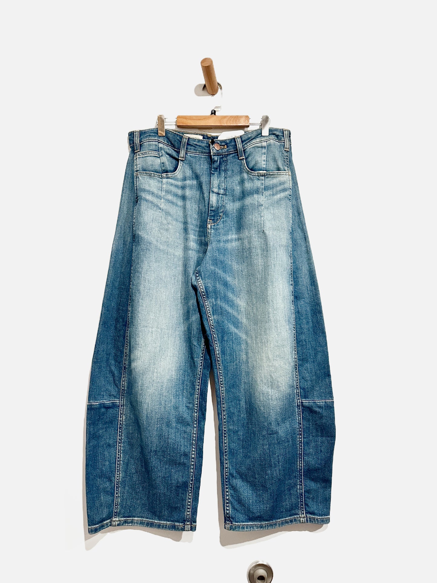 Anthropologie Pilcro Barrel Roll Jeans - 29