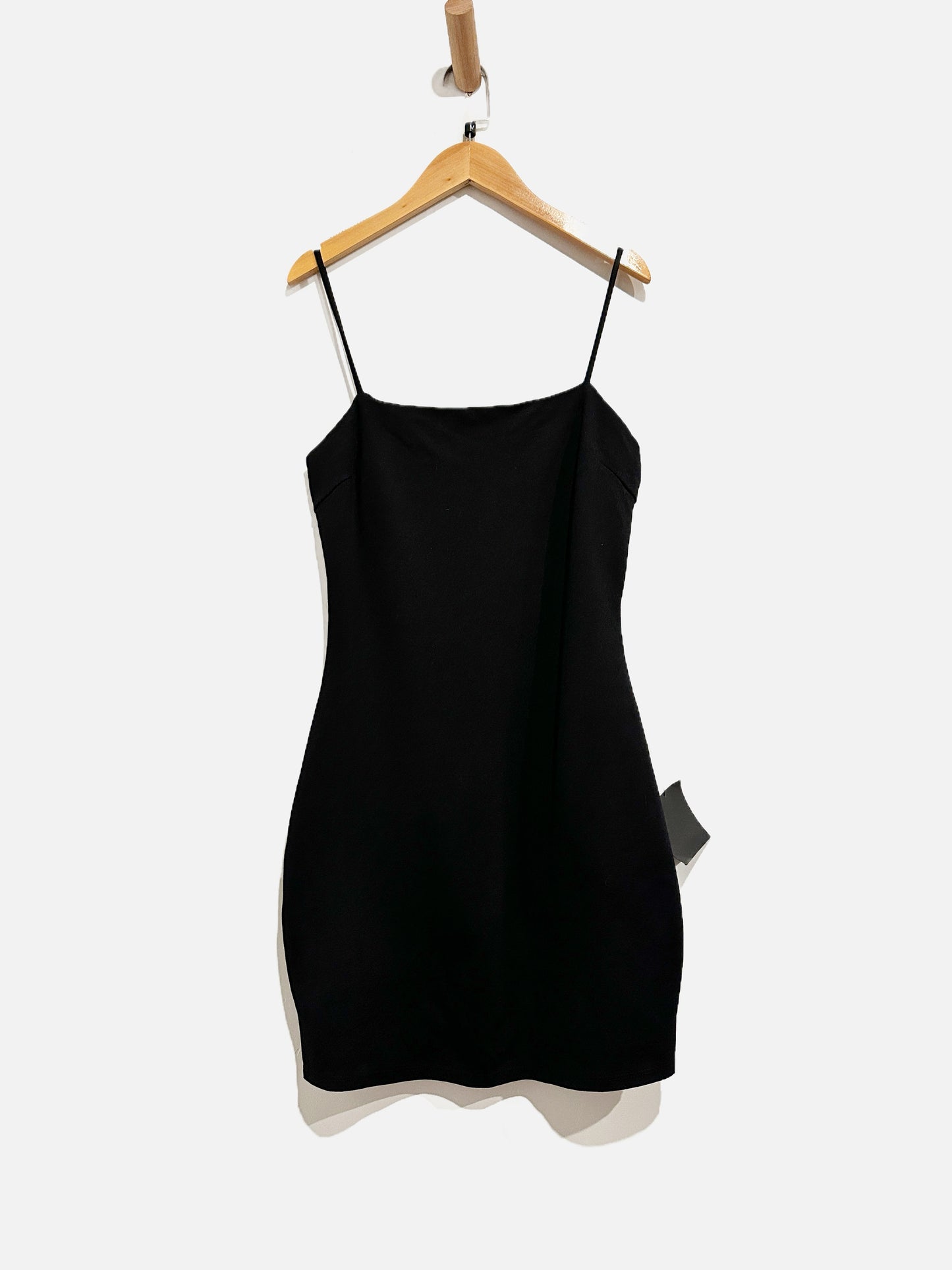 Lulus Flaunt It Black Sleeveless Bodycon Mini Dress- Medium