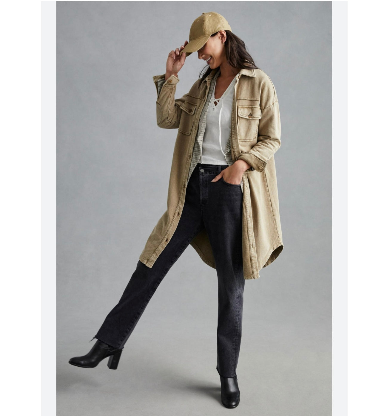 Anthropologie Pilcro Duster Shacket - Small