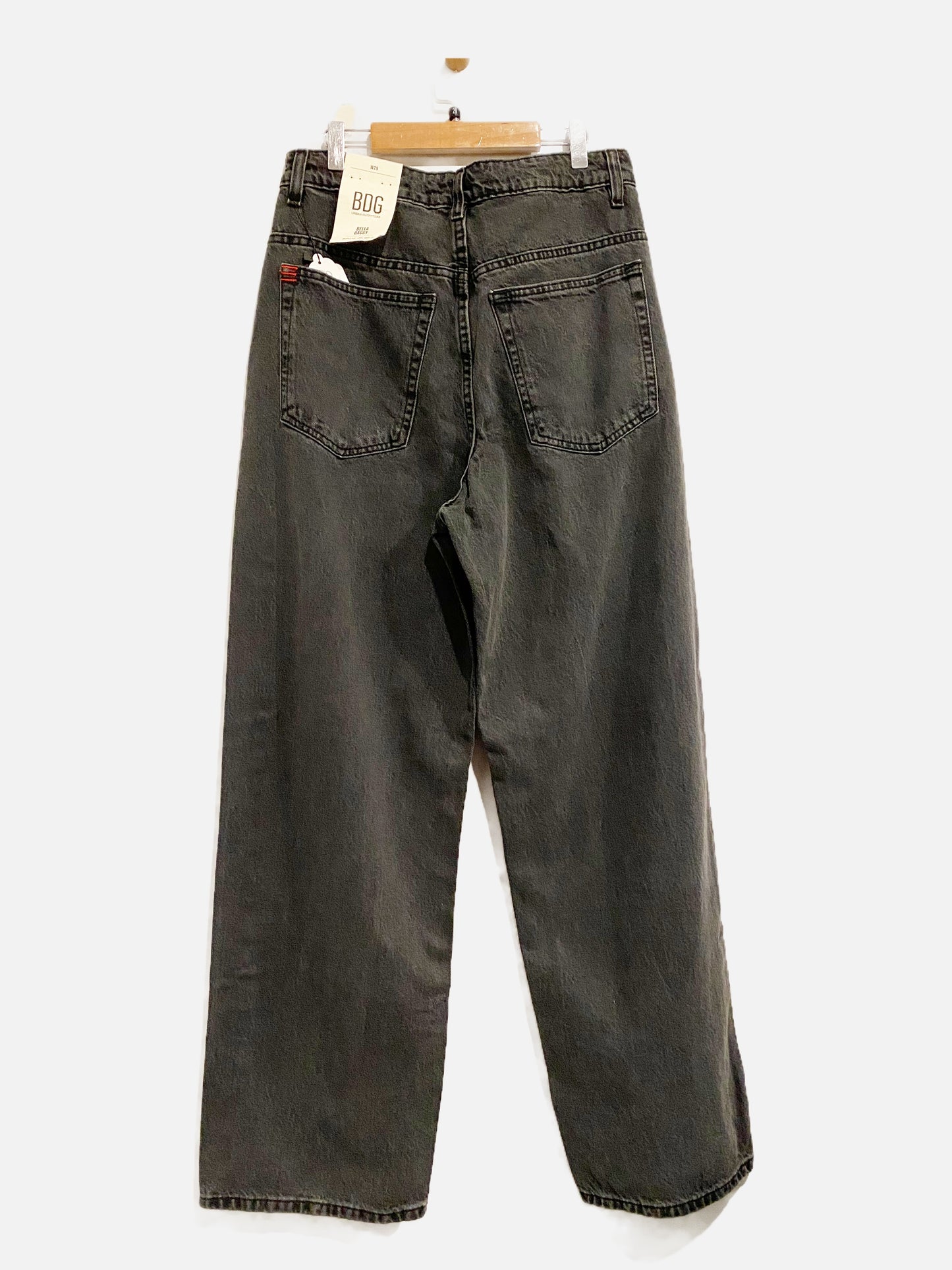 UO BDG Bella Baggy Jeans in Black - 29