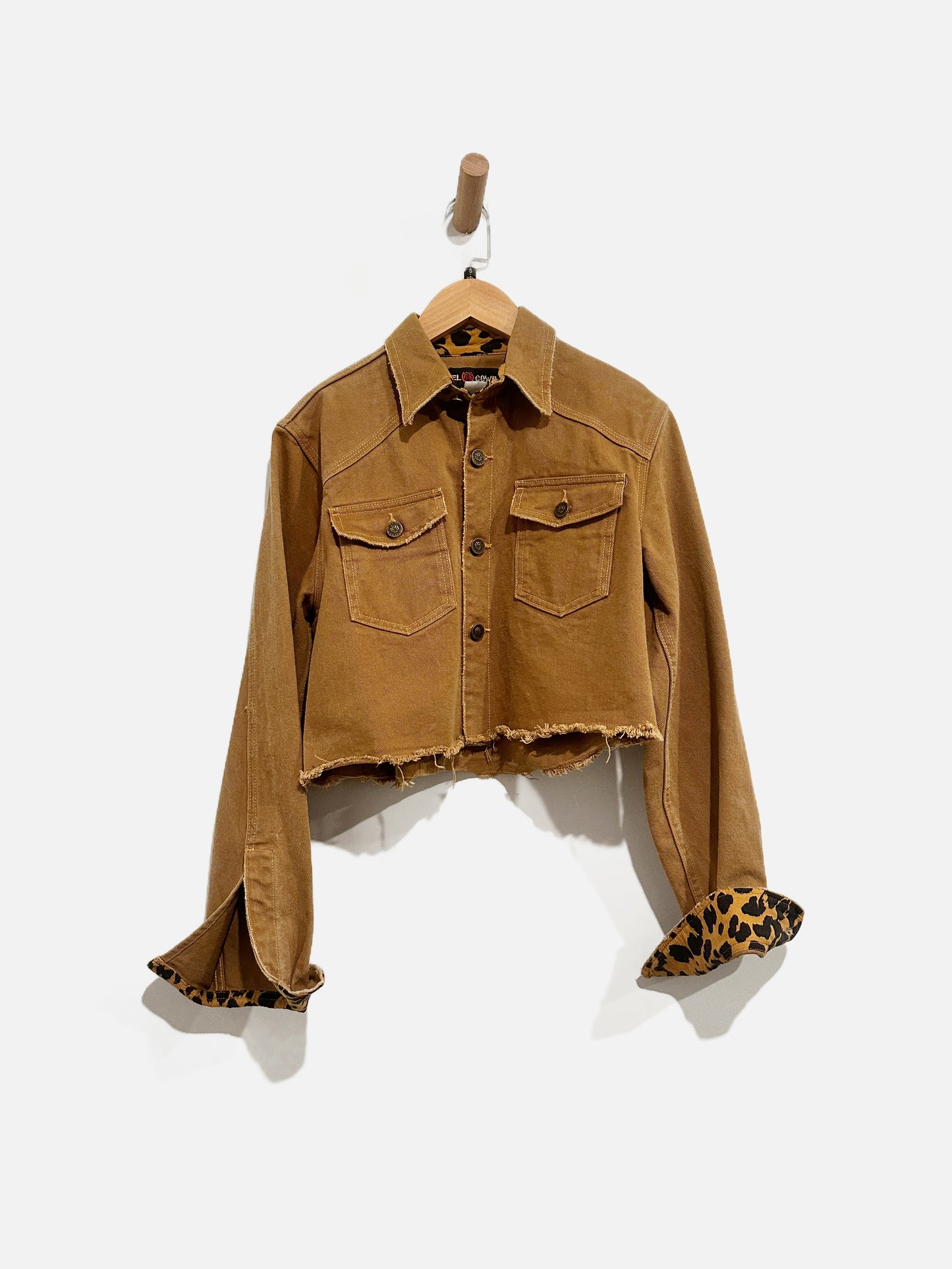 Marvel Cowboy Brown Denim Jacket - Small
